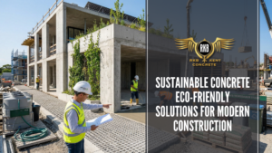 Sustainable Concrete: Eco-Friendly Solutions for Modern Construction