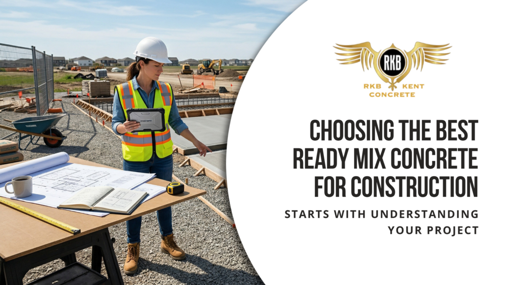 Choosing the best ready mix concrete for construction