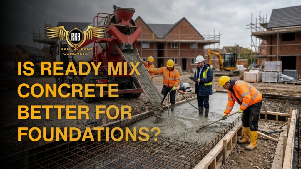 Is Ready Mix Concrete Better for Foundations | Best Concrete Mix for Foundations: Complete UK Guide