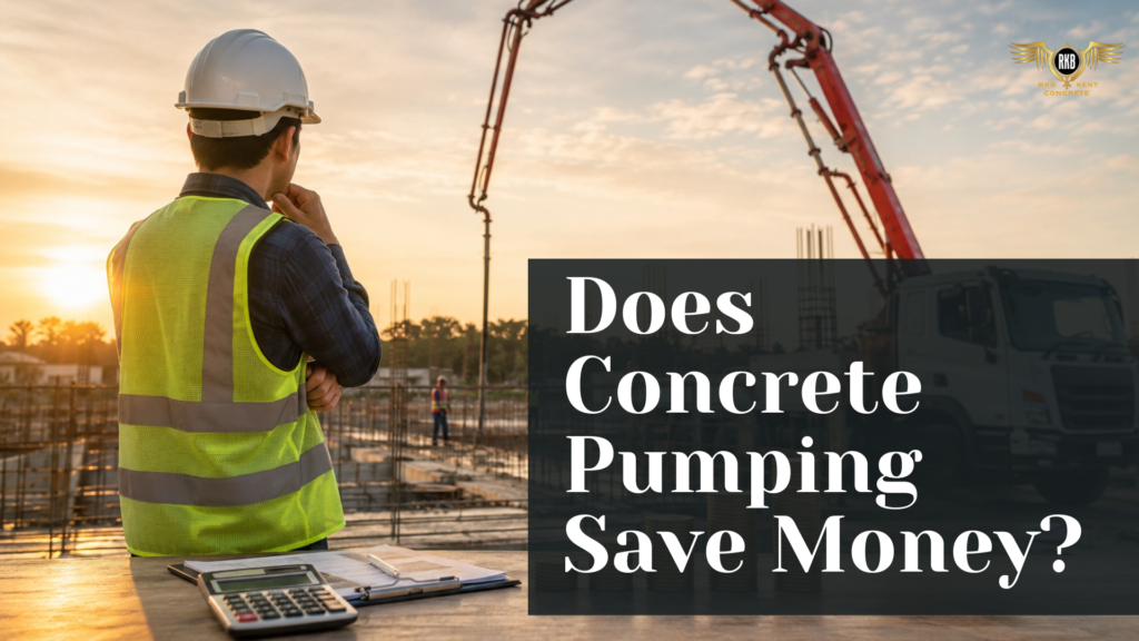 Does Concrete Pumping Save Money?