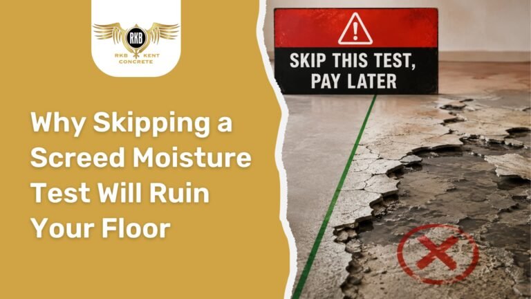 Why Skipping a Screed Moisture Test Will Ruin Your Floor