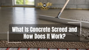 What Is Concrete Screed and How Does It Work?