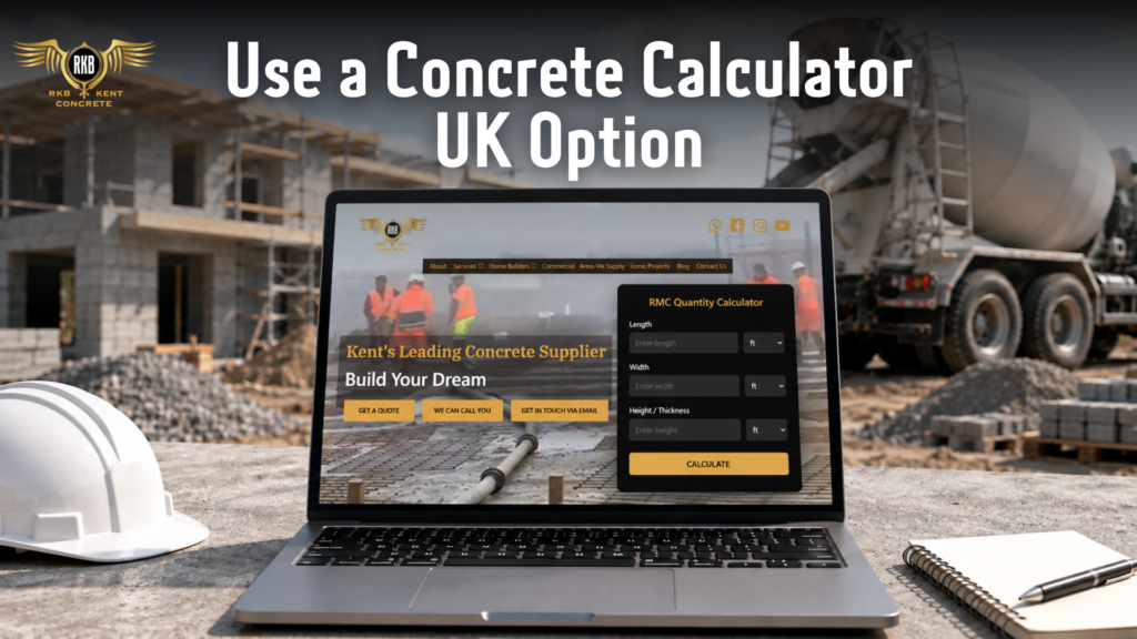 Use a Concrete Calculator UK Option