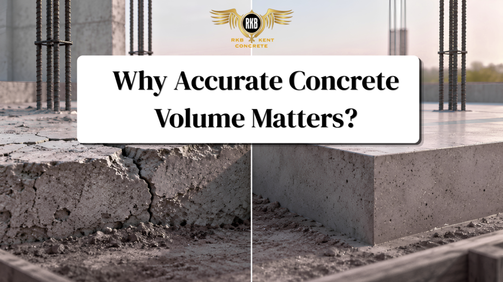 Why accurate concrete volume matters