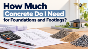 How Much Concrete Do I Need for Foundations and Footings?